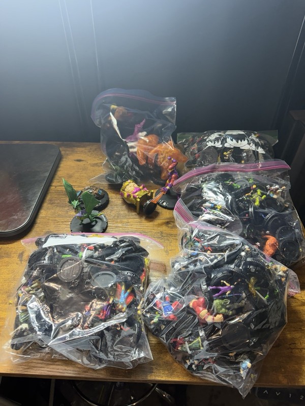 Wizkids Heroclix Huge 9lb+ Lot Miniatures Marvel Dc Big