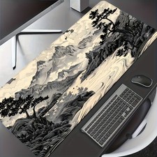 40 90cm XX-Large Gaming Mouse Pad - Extra Wide Extended Desk Mat with Non-Slip R