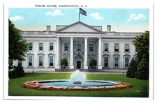 Postcard: WHITE HOUSE, WASHINGTON, D. C. R. 8...