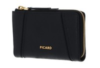 Picard Chic Way 1 Zip Wallet GeldböRse Black Schwarz Neu