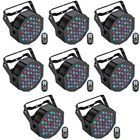 10PCS 36LED PAR Stage Light DMX RGB Beam Wash Lighting For DJ Disco Party Bar