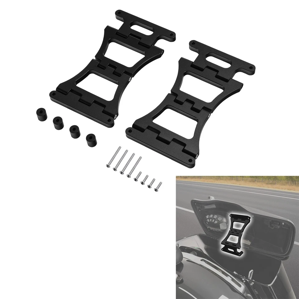 Hard Saddlebag Hinge Kit Fit For Harley Touring Road King Street Glide 2014-2026 - Bild 4 von 4
