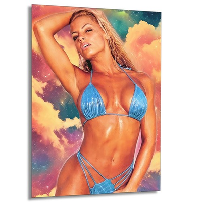 #ad #ad TRISH STRATUS WWE Wrestling Model Diva Belles ACEO Art Print Card by RoStar #6 7 $11.49