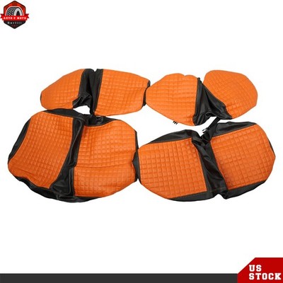 For FREEDOM TXT 2014-2021 Berliii Golf cart front and rear seat covers orange