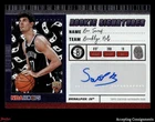 2025-26 Hoops Rookie Signatures Pixel Burst Black Ben Saraf 4/10 RC AUTO NETS