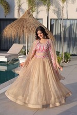 DESIGNER LEHENGA CHOLI INDIAN BOLLYWOOD WEDDING PARTY PAKISTANI WEAR READYMADE