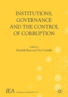 Institutions, Governance And The Control Of Corruption Kaushik Basu