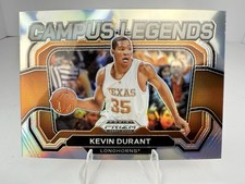 2024 Panini Prizm Draft Picks Campus Legends #3 Kevin Durant Silver Prizm