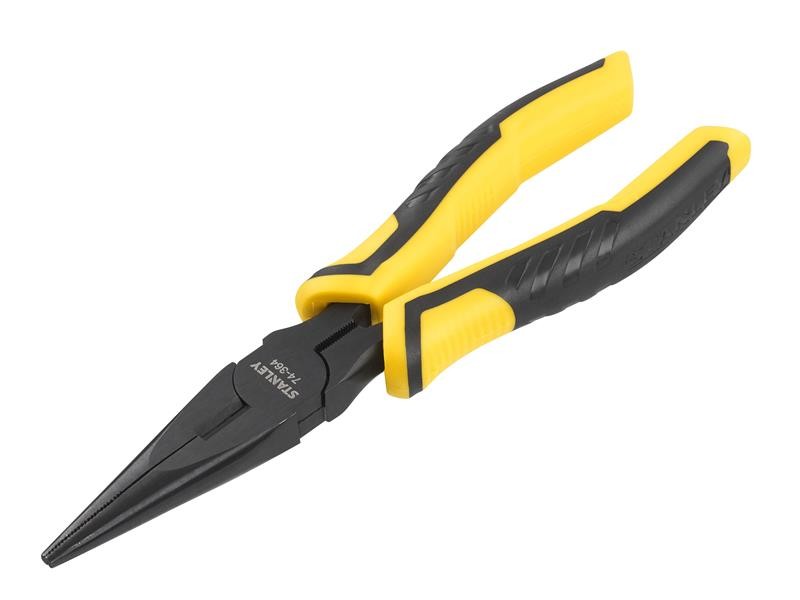 Stanley Black Dynagrip Long Nose Pliers - Image 3
