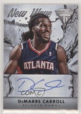 2013-14 Panini Titanium New Wave Signatures DeMarre Carroll #61 Auto 0dt