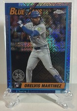 2025 Topps - 1990 Topps Chrome Silver Pack Orelvis Martinez #T90C-42 Refractor
