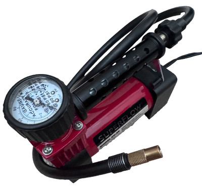 SUPERFLOW HV-35 portable air compressor tire inflator 120 psi 12-volt for cars