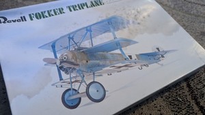 Vintage 1965 Revell Fokker Triplane Model Kit # H-292:150 Unassembled