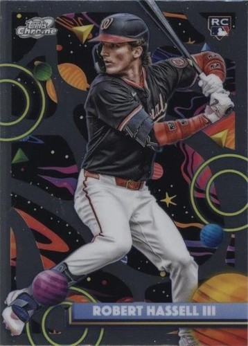 2025 Topps Chrome Update - Robert Hassell III Green Wave /99 (RC