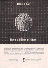 Alcoa Activated Alumina H-151 Vintage Magazine Ad Black White 1962 Fred Astaire