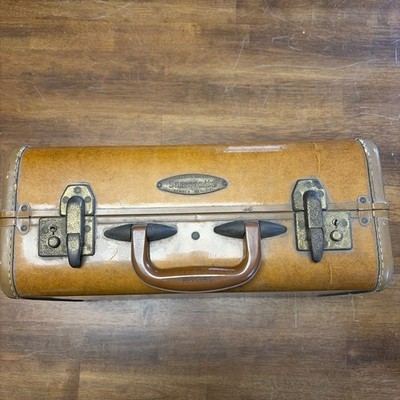 Samsonite Shwayder Bros. Brown Denver Detroit Brown Leatherette Carry On Case