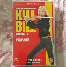 Buena Vista Kill Bill: Volume 2 VHS PAL 18 (2004) Rental Copy Tarantino