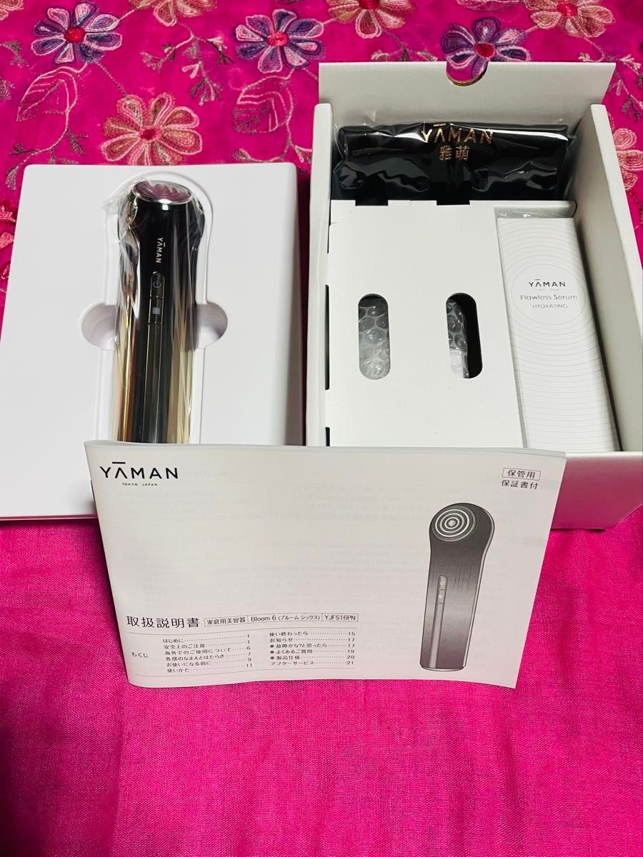 YA-MAN Yaman Bloom 6 YJFS16PN1 Facial Beauty Device RF Aging Care
