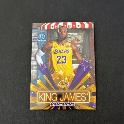 LeBron James 2025-2026 Bowman Chrome HS-13 Hobby Stars King James