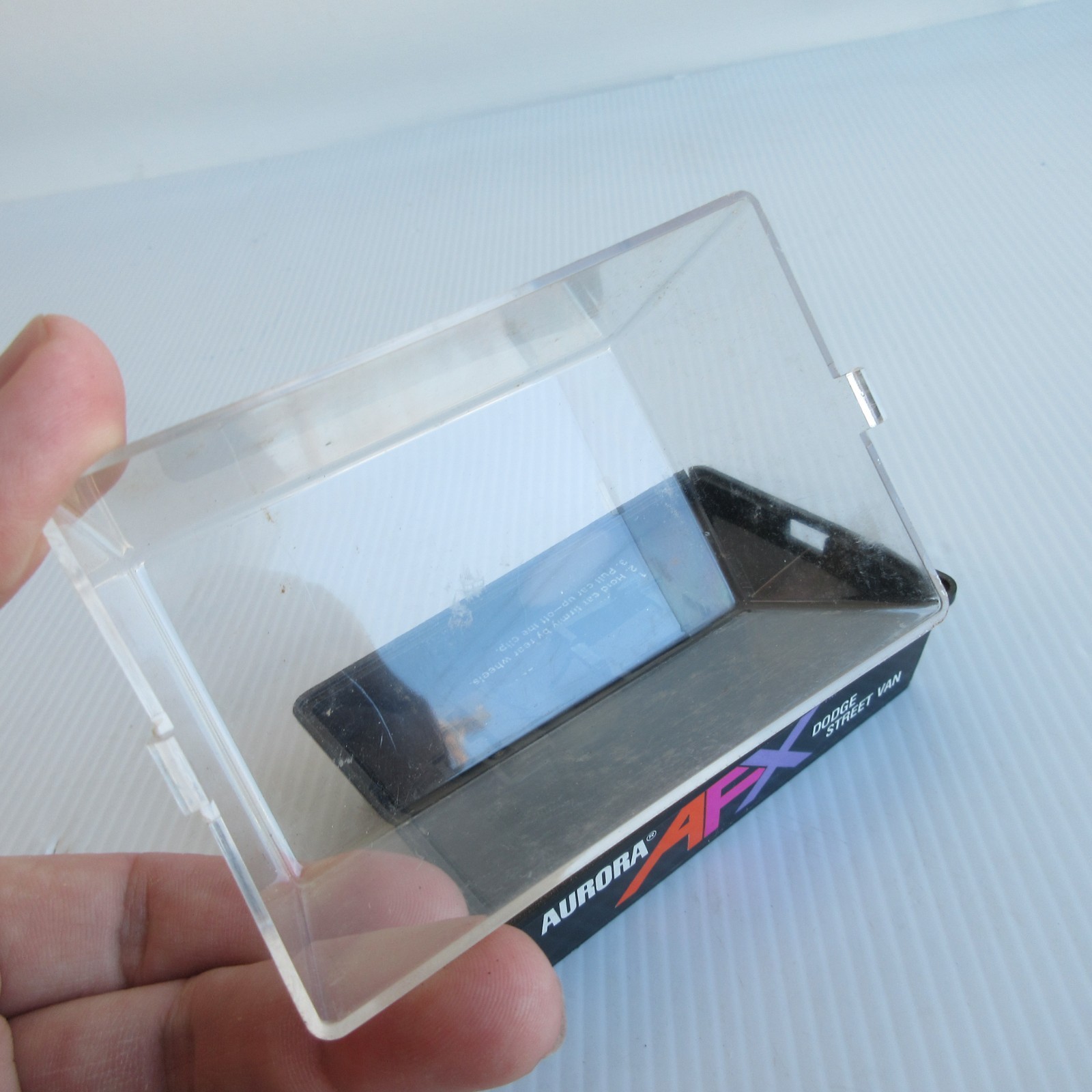 AURORA / AFX DODGE STREET VAN SLOT CAR 1970s IN YELLOW cube 1748 thumbnail 14