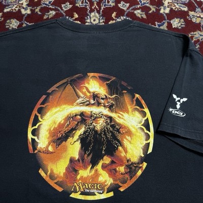 Vintage 2006 Magic The Gathering Dissension Prerelease Trading Card Game Tee 00s