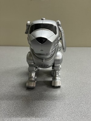 Vintage Tekno Robotic Puppy Dog Motion Interactive by Toy Quest - Broken Ear