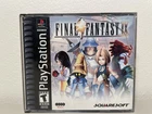 Final Fantasy IX 9 Sony PlayStation 1 PS1 Black Label CIB 4 Disc Set Tested