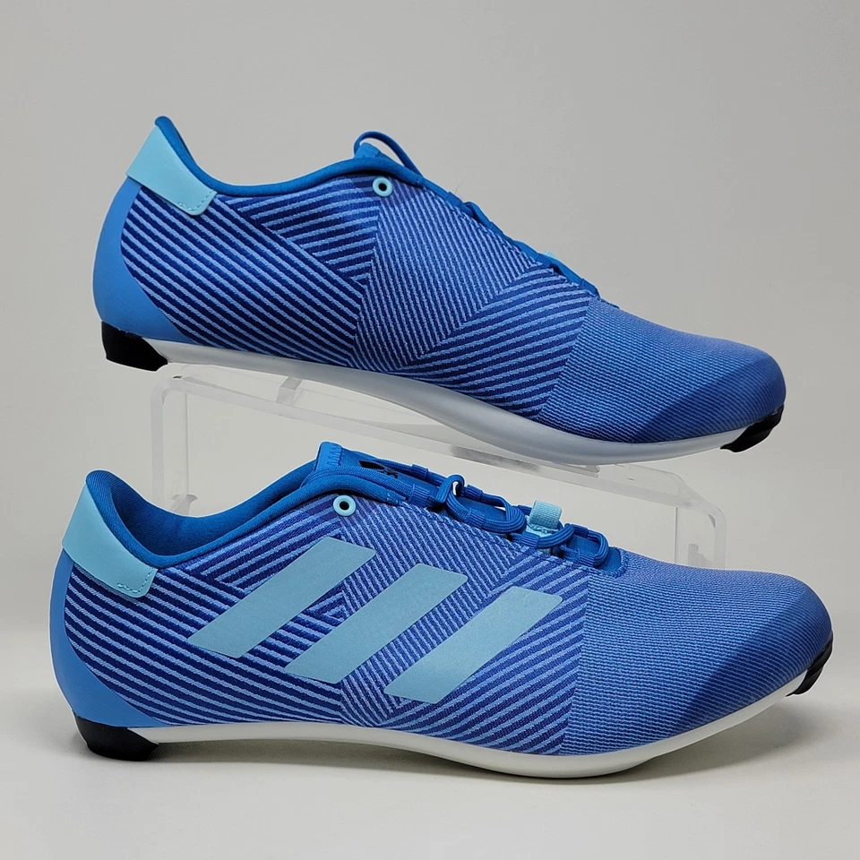 Adidas The Road Zapatos Para Hombre Talla 9 Azul Rush Ciclismo Carretera Zapatos GY6829 Nuevos Foto 2 de 4