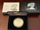 2025 W $1 Burnished Silver Eagle Uncirculated West Point Mint Coin Box and COA