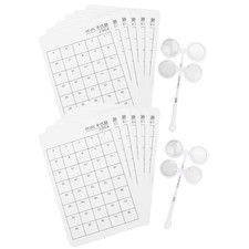 Optical Flipper Adjustable Optometry Plastic Flip 6pcs With Visual Card Optical