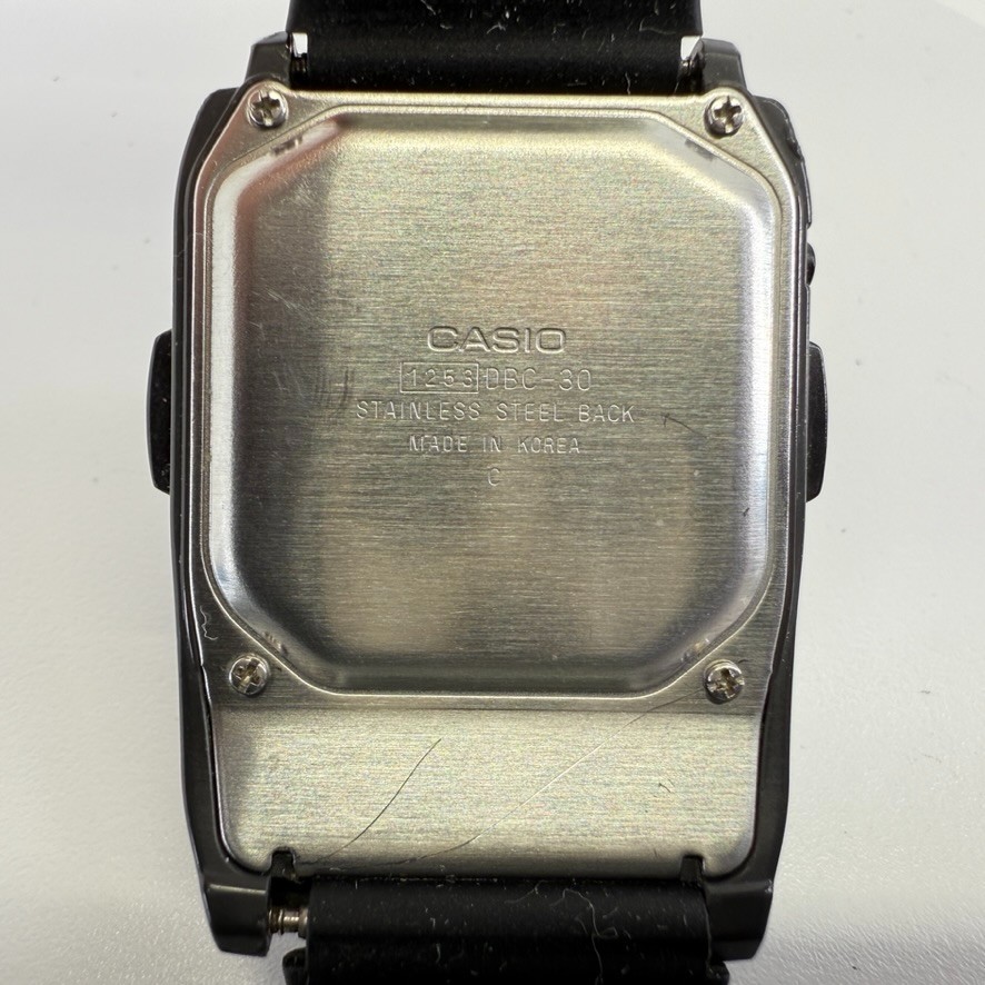 Casio Telememo 30 Data Bank 1253 DBC-30 Men's Watch - FOR PARTS OR REPAIR