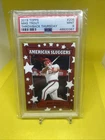 2019 TOPPS THROWBACK THURSDAY BASEBALL CARD #206 MIKE TROUT PSA 9 MLB ANGELS