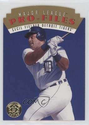 1995 SP Championship Series Major League Pro-Files Die-Cut Cecil Fielder 6ly