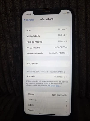 Apple iPhone X · 64GB