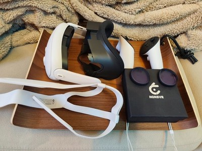 Meta Quest 3 128GB VR-Headset - Weiß. So gut wie Neu + HonsVR 