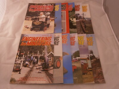 Vol 7 June 1985 - May 1986 Engineering in Miniature EIM (Full Volume -12 Issues)