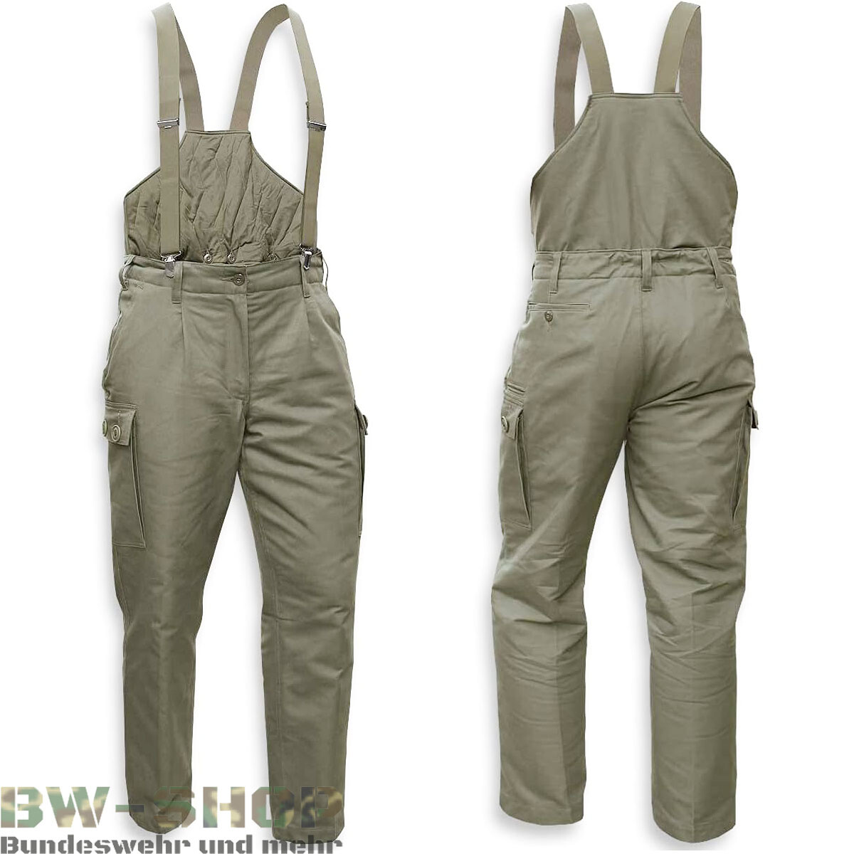 LEO KÖHLER MOLESKIN THERMOHOSE GEFÜTTERT + NIERENSCHUTZ JAGDHOSE BW FELDHOSE