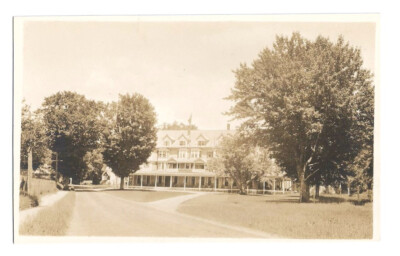 Jackson NH Postcard Jackson Falls House RPPC