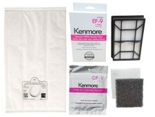 6 Kenmore Q/C Vacuum Bags 1 EF 9 53296 1 CF 1 81002 5055 50557 50558