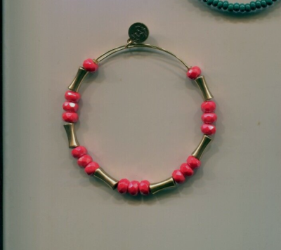 Alex Ani light rose red Bracelet