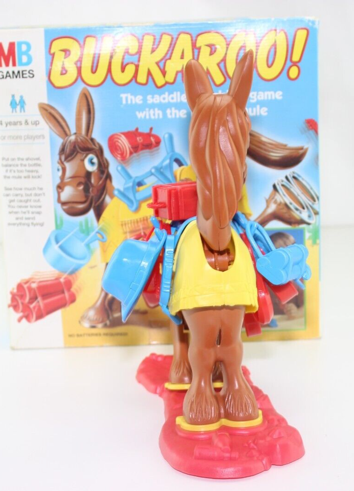 MB Games 🎲 BUCKAROO! 🎲Milton Bradley BOARD GAME 5010994118020 | eBay ...