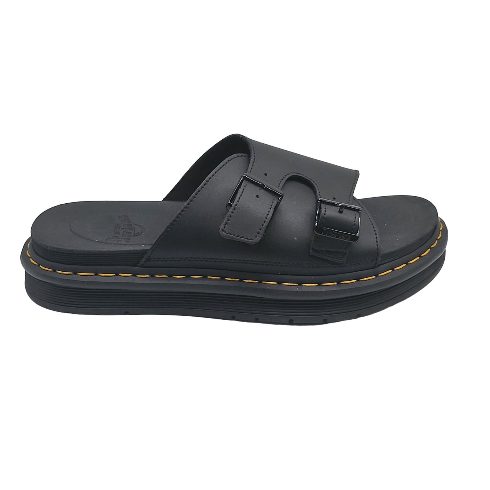 Dr. Martens Mens Dax Sandals Black Hydro Leather Size 11 eBay