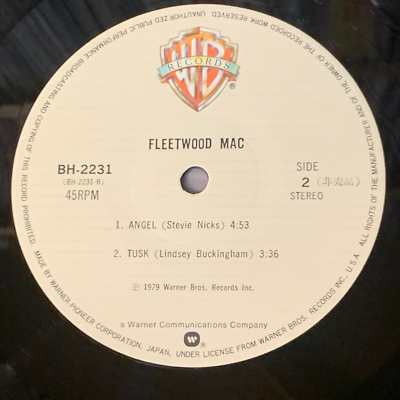 Promo-Only FLEETWOOD MAC JAPAN 12