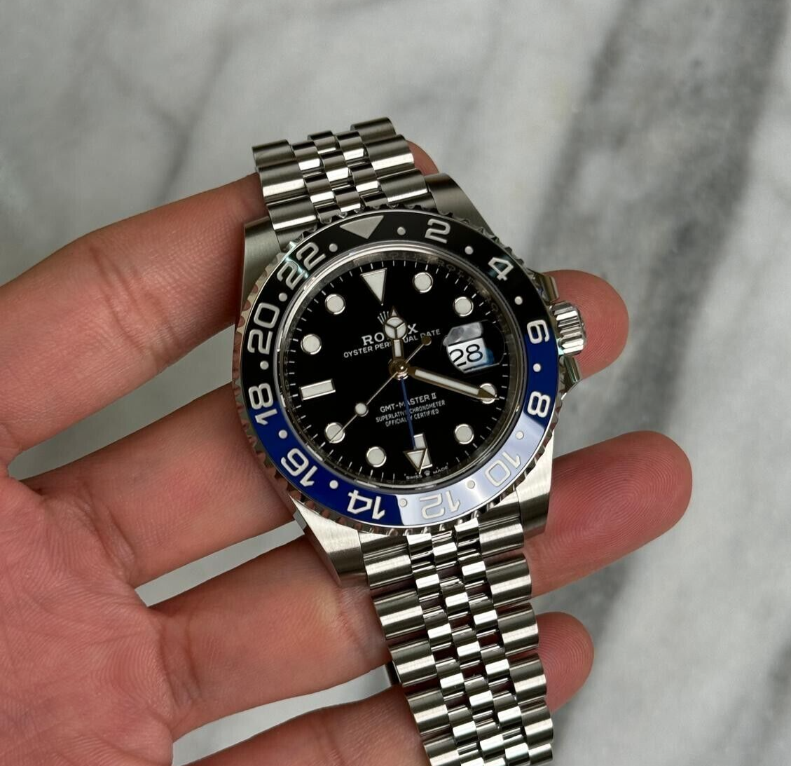 Rolex GMT Master II 126710BLNR 