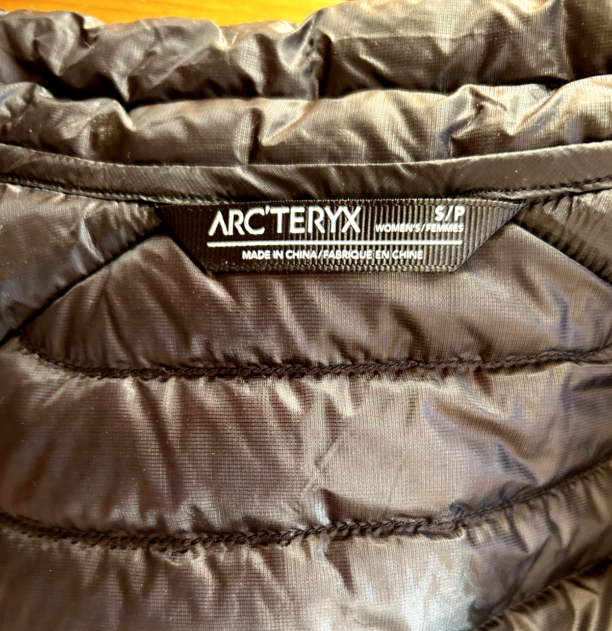 ARC'TERYX Gilet Arc’teryx Cerio Piumino Full Zip Nero Taglia S