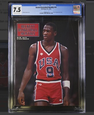 Michael Jordan Beckett Basketball Monthly Magazine price guide 5