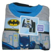 Boy's 12 Months Batman Pajama Set 2 piece set Shirt Pants New