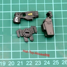 1/6 (SWAT) Stun Gun/holster Chest Hanger Assembly Model for 12'' Action Figure