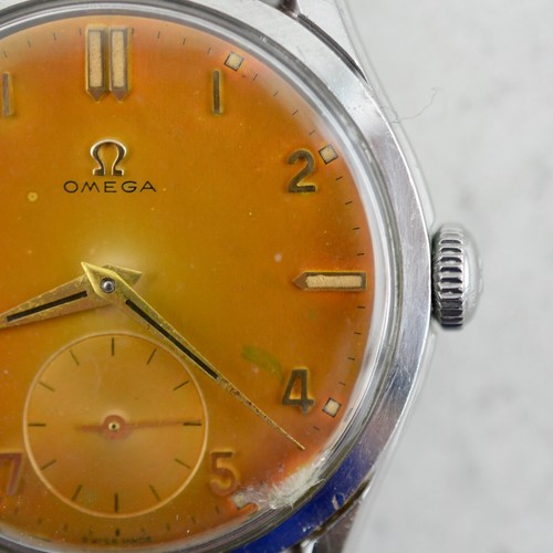 Vintage c1952 Omega Jumbo Calatrava Ref.2639-13 Tropical Watch Cal. 266 in Stahl - Bild 3 von 12
