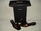 AUTH NEW WOMEN YVES SAINT LAURENT TRIBUTE NU PIEDS SNAKESKIN SLIDE SANDAL US 7 — photo 2